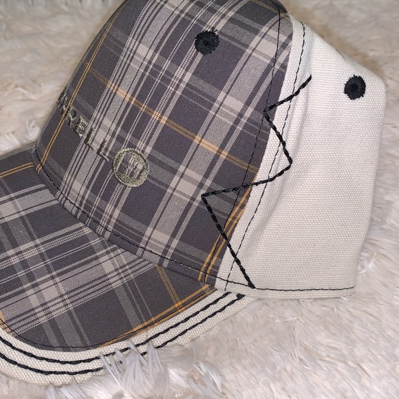 Merrill Hat Plaid Solid NWOT Tan /Taupe - Picture 2 of 3